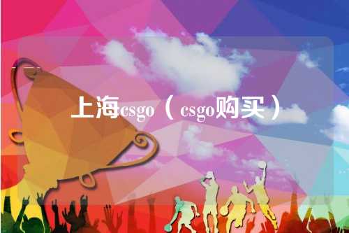 上海csgo（csgo购买）